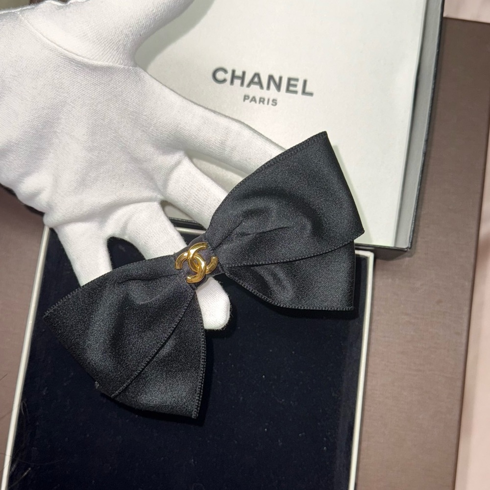 Vintage Chanel Bow hair bralette